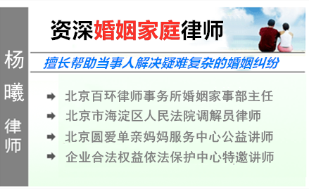 楊曦,北京涉外婚姻律師